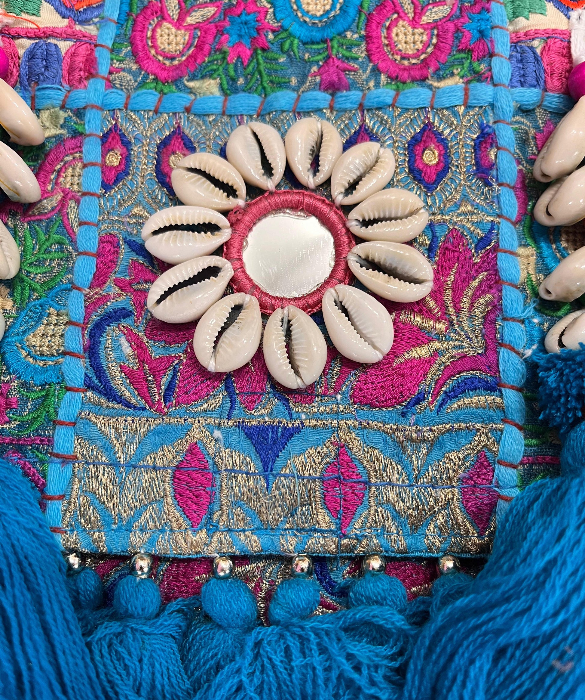 Banjara Boho Bag, Blue - The Ethnic Indian Store